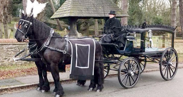 Traditionally styled Horse Drawn
